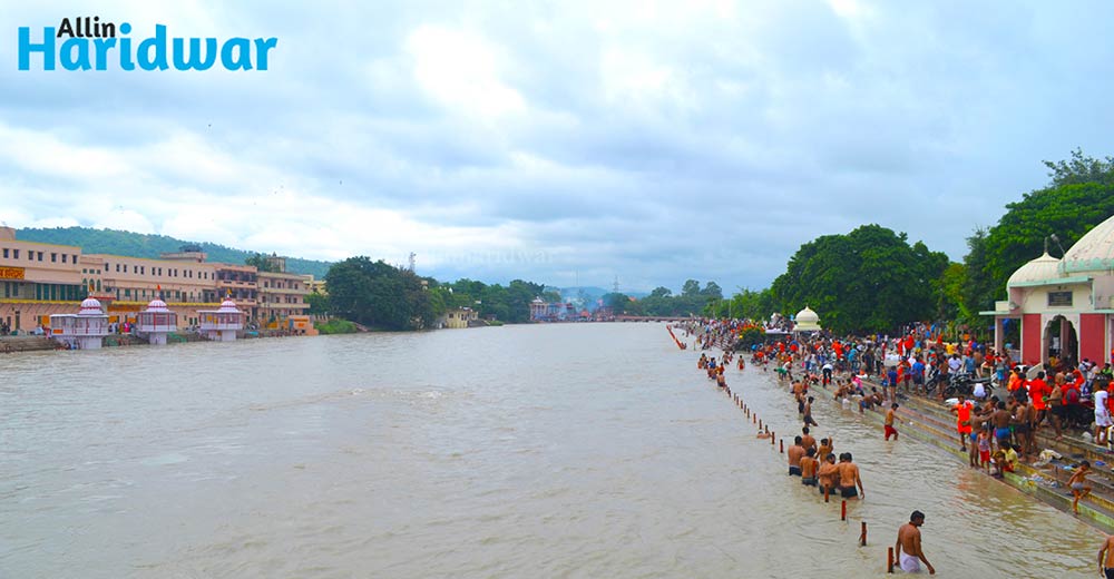 Divine Ganga ji in Haridwar